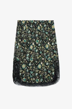 Robes Et Jupes^Zadig & Voltaire Jupe Jozy En Soie