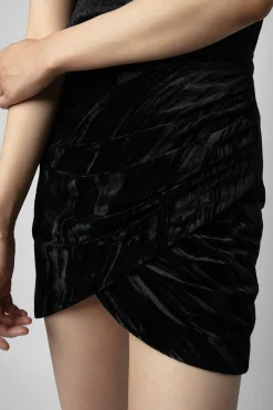 Robes Et Jupes^Zadig & Voltaire Jupe Judelle En Velours
