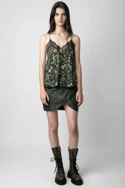 Robes Et Jupes^Zadig & Voltaire Jupe Julipe En Cuir Froisse