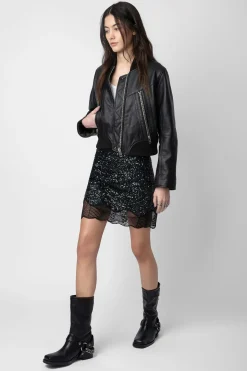 Robes Et Jupes^Zadig & Voltaire Jupe Justicias A Sequins