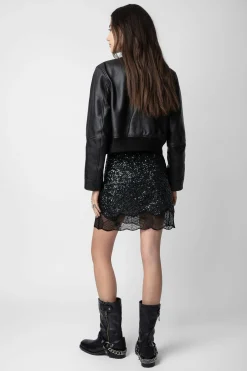 Robes Et Jupes^Zadig & Voltaire Jupe Justicias A Sequins