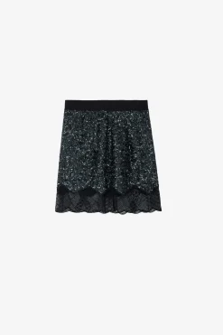 Robes Et Jupes^Zadig & Voltaire Jupe Justicias A Sequins