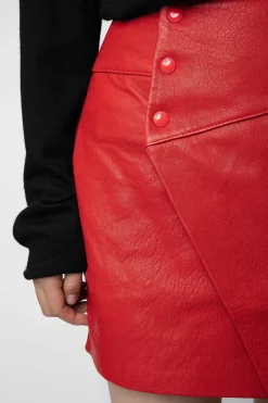 Robes Et Jupes^Zadig & Voltaire Jupe Motard En Cuir Junko