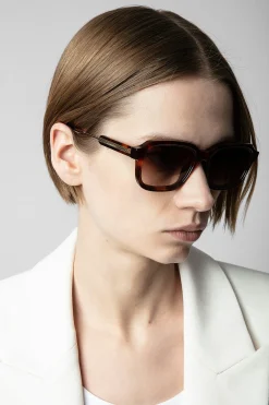 Des Lunettes De Soleil^Zadig & Voltaire Lunettes De Soleil Carrees Zv