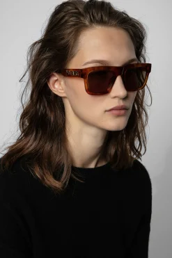 Des Lunettes De Soleil^Zadig & Voltaire Lunettes De Soleil Surdimensionnees