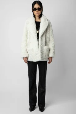 Manteaux Et Vestes^Zadig & Voltaire Manteau Doux Boucle Fleur
