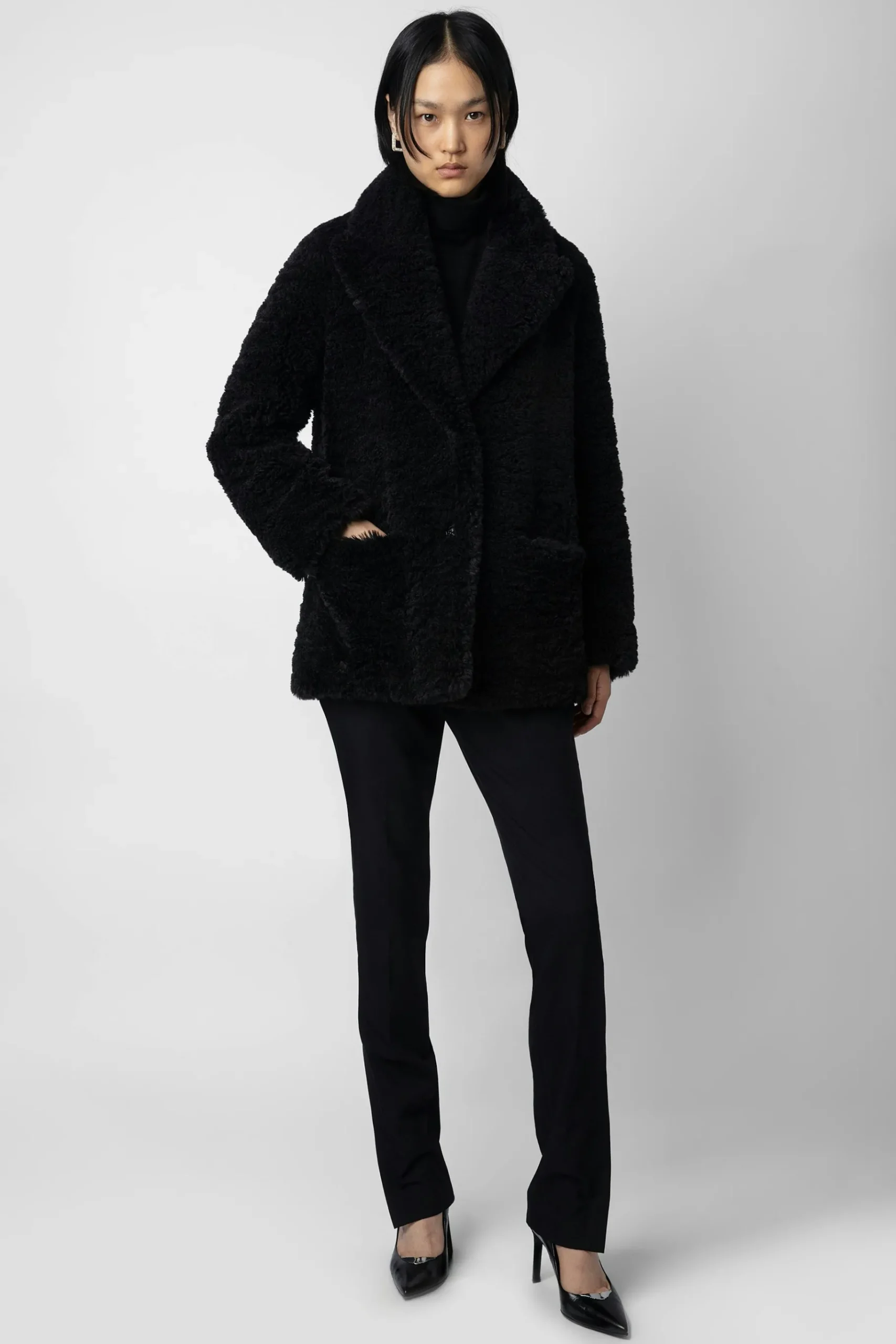 Manteaux Et Vestes^Zadig & Voltaire Manteau Doux Boucle Fleur