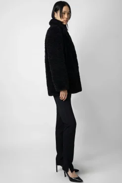 Manteaux Et Vestes^Zadig & Voltaire Manteau Doux Boucle Fleur
