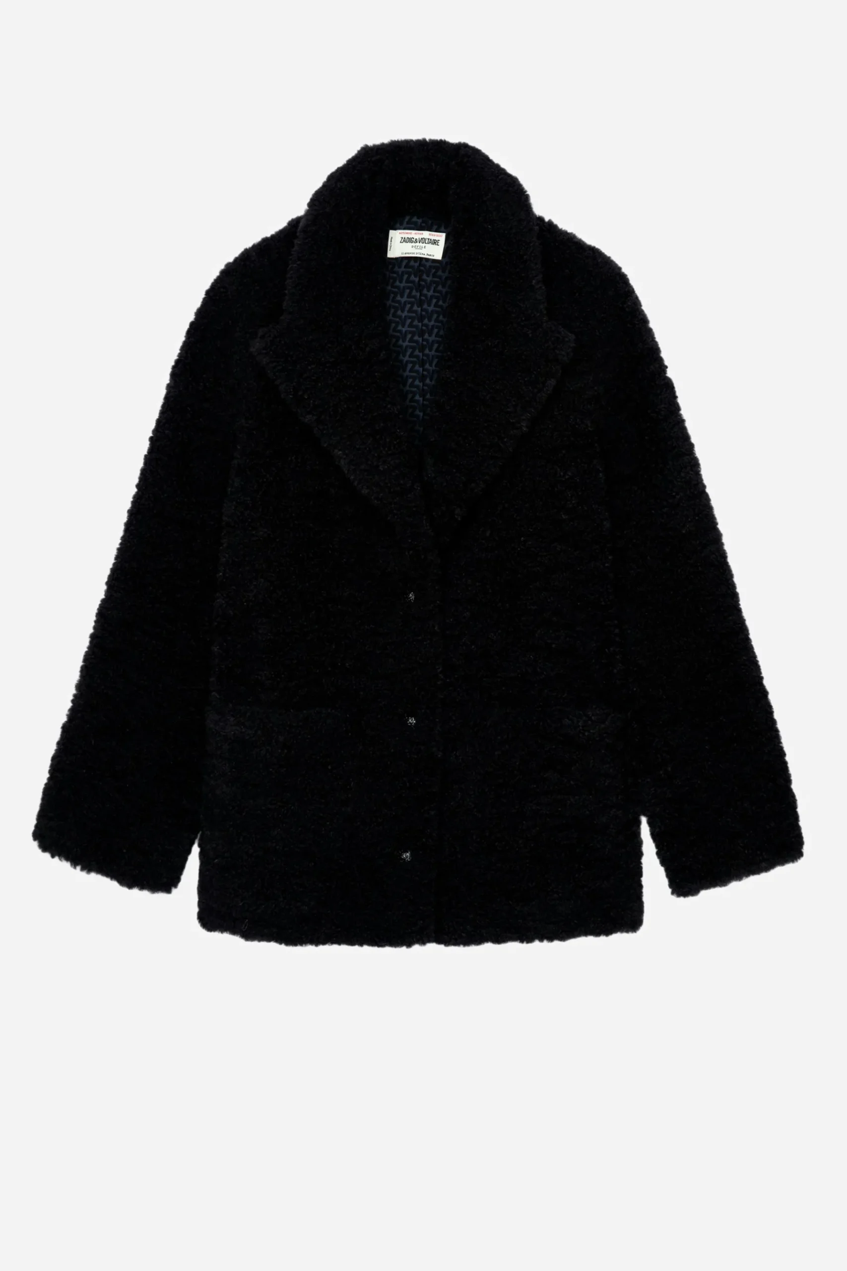 Manteaux Et Vestes^Zadig & Voltaire Manteau Doux Boucle Fleur