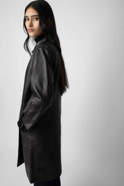 Manteaux Et Vestes^Zadig & Voltaire Manteau En Cuir Mira
