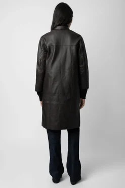 Manteaux Et Vestes^Zadig & Voltaire Manteau En Cuir Mira