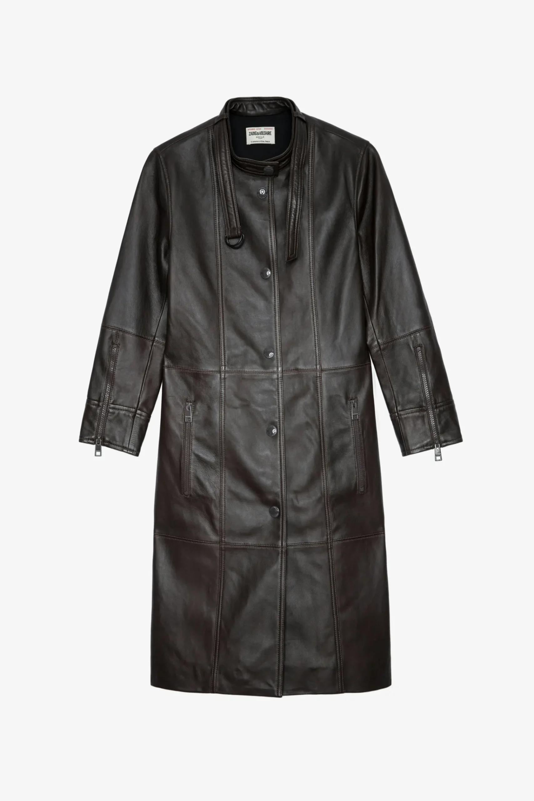 Manteaux Et Vestes^Zadig & Voltaire Manteau En Cuir Mira