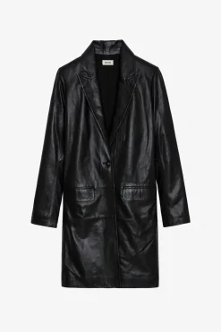Manteaux Et Vestes^Zadig & Voltaire Manteau En Cuir Monarque