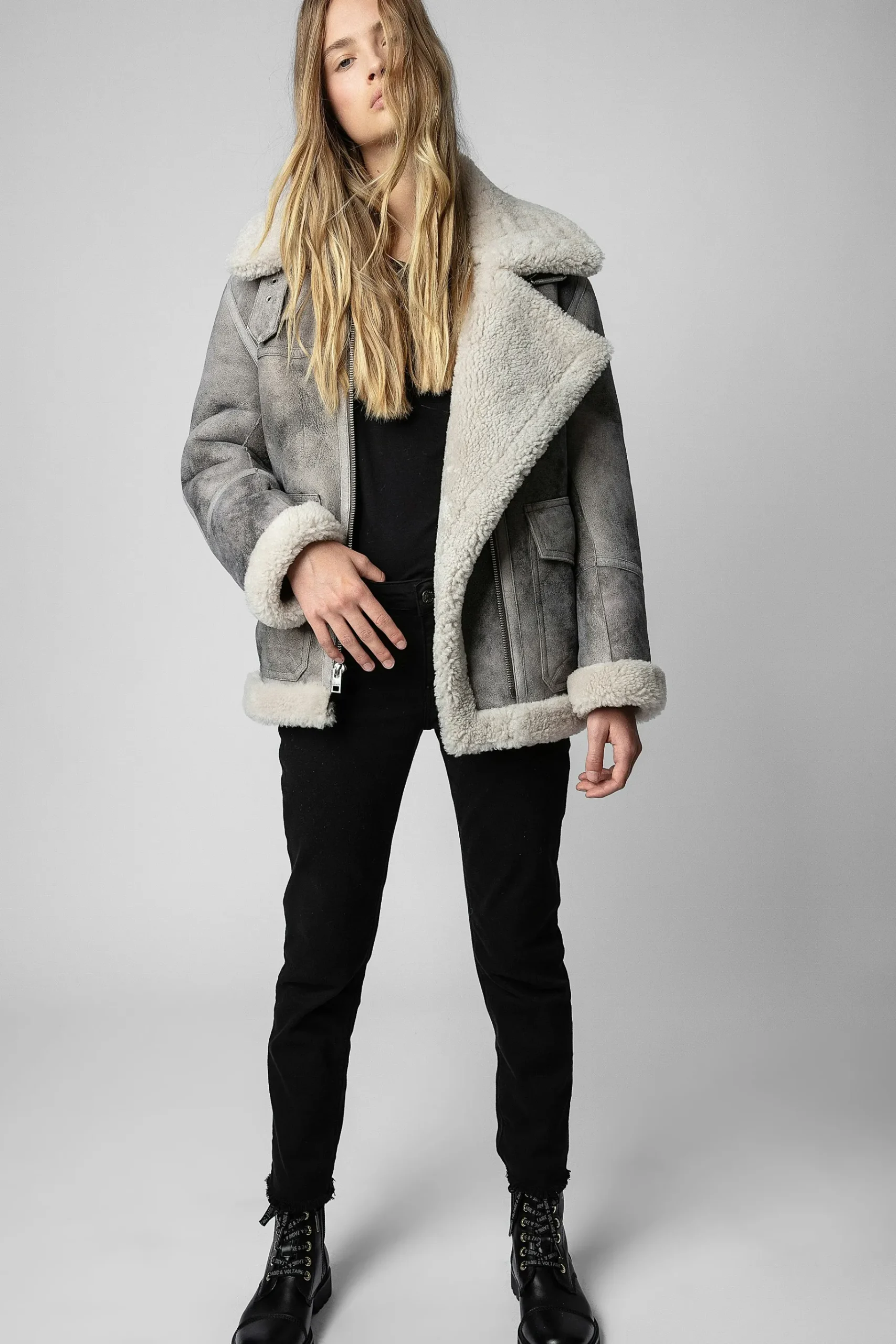 Manteaux Et Vestes^Zadig & Voltaire Manteau En Peau De Mouton Kain