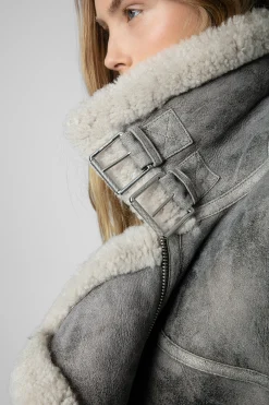 Manteaux Et Vestes^Zadig & Voltaire Manteau En Peau De Mouton Kain
