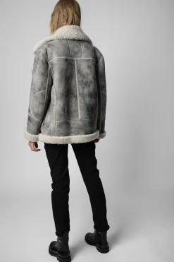 Manteaux Et Vestes^Zadig & Voltaire Manteau En Peau De Mouton Kain
