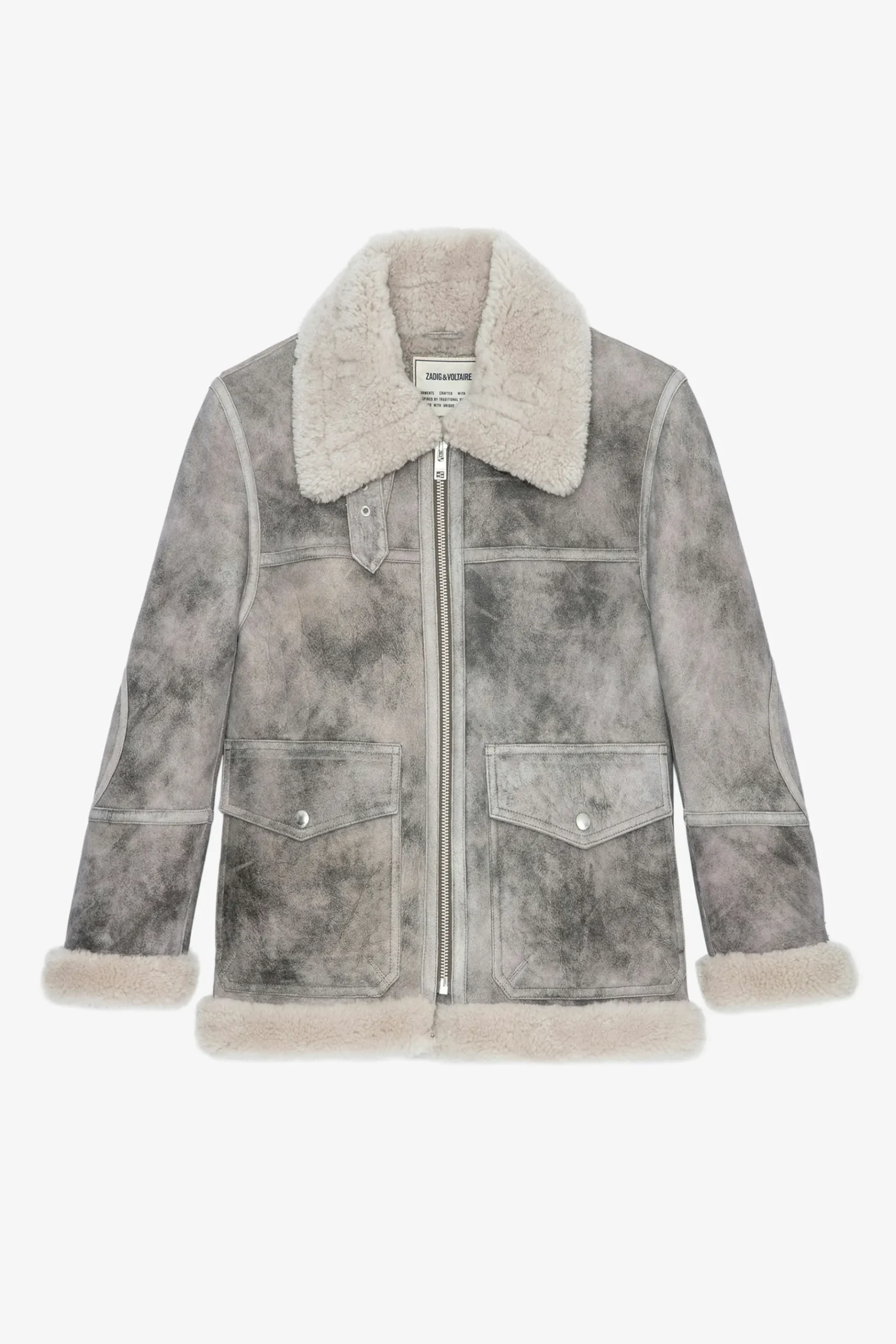 Manteaux Et Vestes^Zadig & Voltaire Manteau En Peau De Mouton Kain