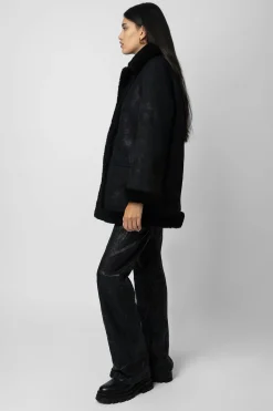 Manteaux Et Vestes^Zadig & Voltaire Manteau En Peau De Mouton Magdas En Cuir