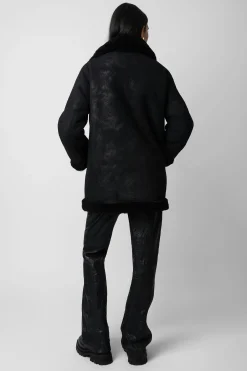 Manteaux Et Vestes^Zadig & Voltaire Manteau En Peau De Mouton Magdas En Cuir