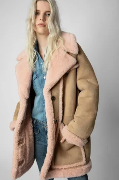 Manteaux Et Vestes^Zadig & Voltaire Manteau Laury En Peau De Mouton