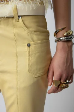 Pantalons Et Shorts^Zadig & Voltaire Pantalon En Cuir Elvir