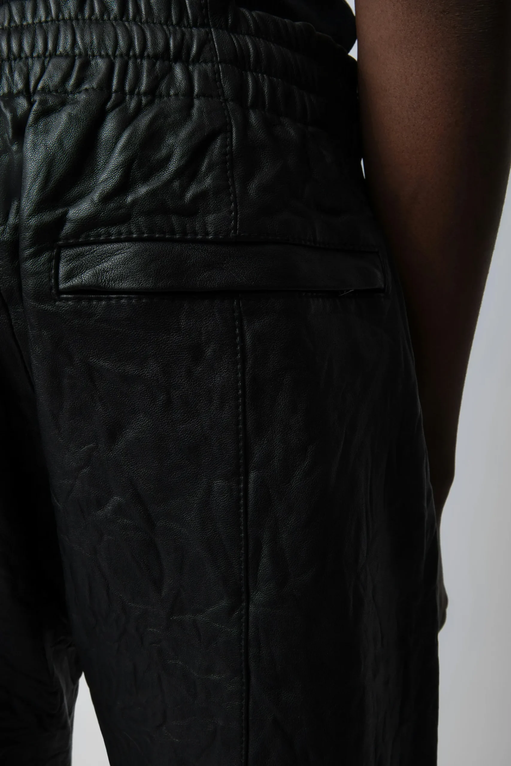 Pantalons Et Shorts^Zadig & Voltaire Pantalon En Cuir Froisse Pacha