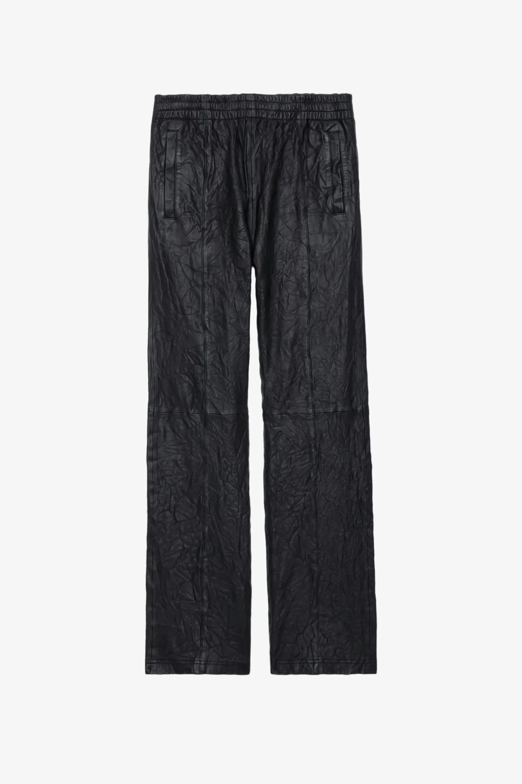 Pantalons Et Shorts^Zadig & Voltaire Pantalon En Cuir Froisse Pacha