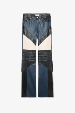 Pantalons Et Shorts^Zadig & Voltaire Pantalon En Cuir Paulin