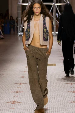 Pantalons Et Shorts^Zadig & Voltaire Pantalon En Daim Froisse Parfait