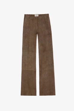 Pantalons Et Shorts^Zadig & Voltaire Pantalon En Daim Froisse Parfait