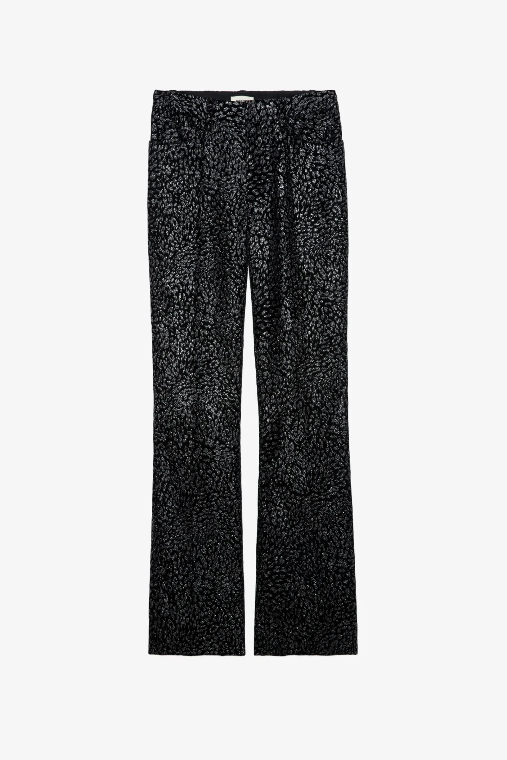 Costumes^Zadig & Voltaire Pantalon En Velours Paillete Piston