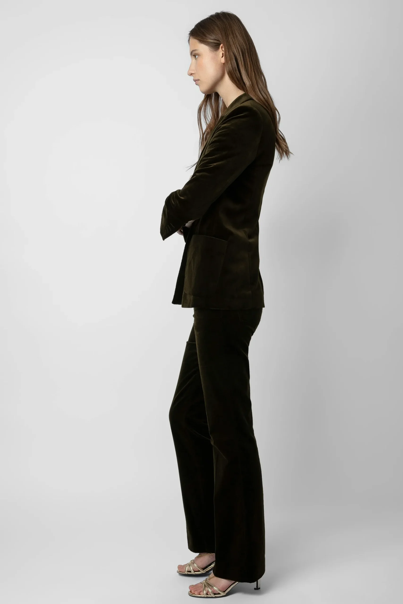 Costumes^Zadig & Voltaire Pantalon En Velours Pistolet
