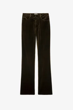 Costumes^Zadig & Voltaire Pantalon En Velours Pistolet