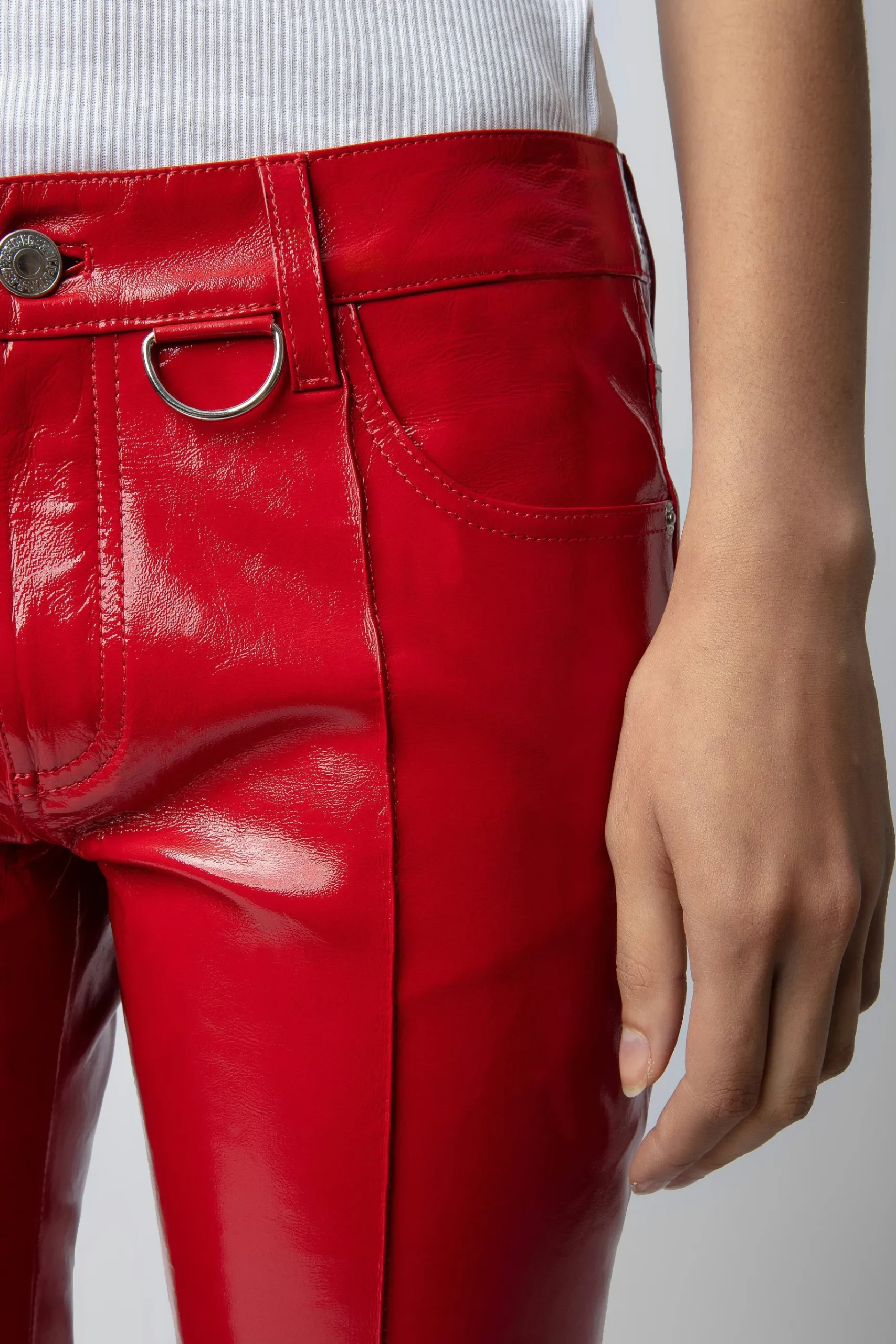 Pantalons Et Shorts^Zadig & Voltaire Pantalon En Vinyle Peko