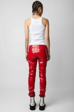 Pantalons Et Shorts^Zadig & Voltaire Pantalon En Vinyle Peko
