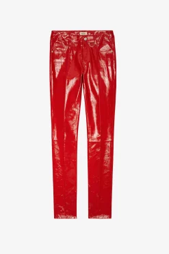 Pantalons Et Shorts^Zadig & Voltaire Pantalon En Vinyle Peko