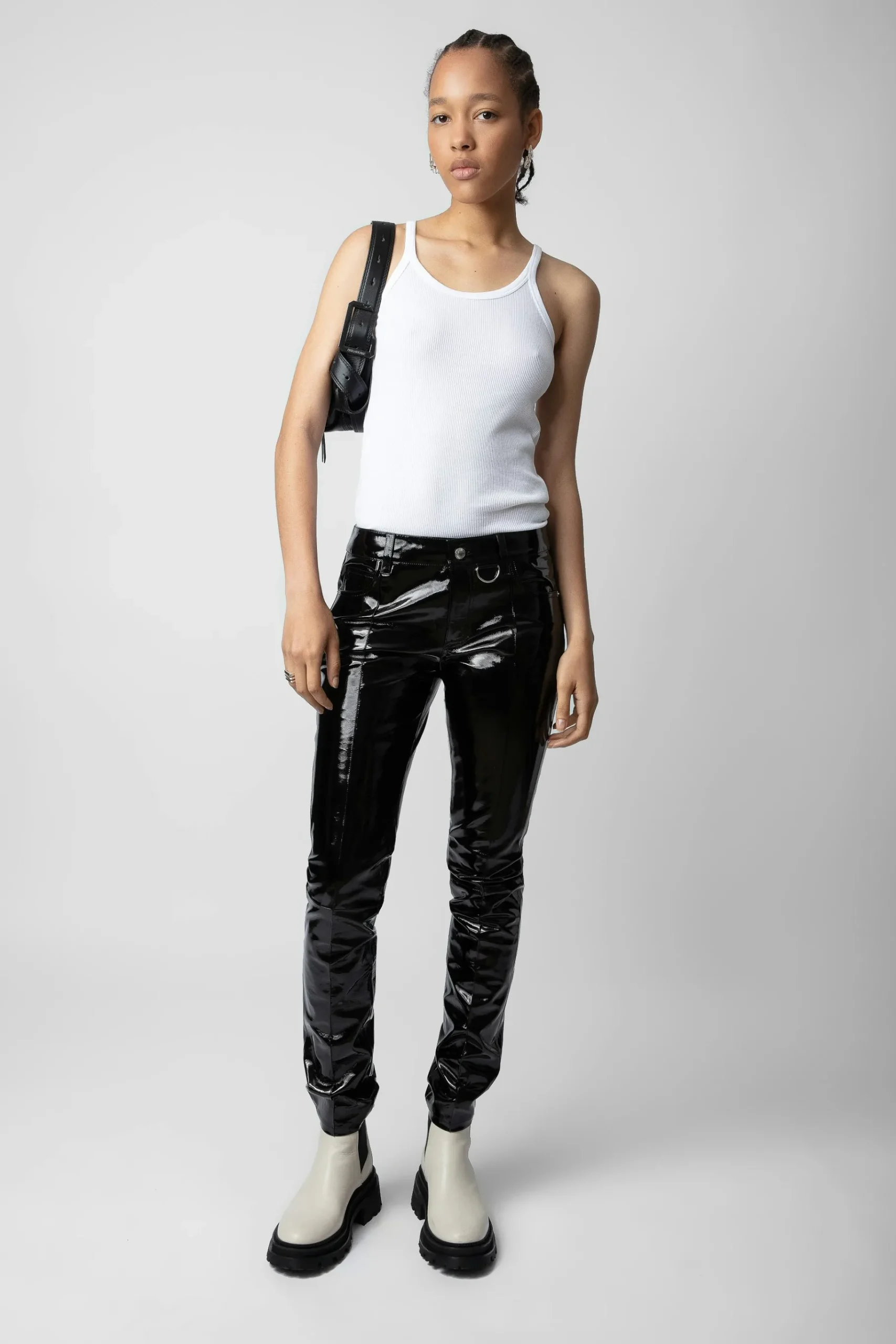 Pantalons Et Shorts^Zadig & Voltaire Pantalon En Vinyle Peko