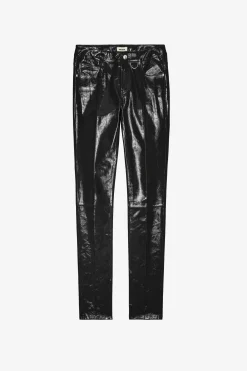 Pantalons Et Shorts^Zadig & Voltaire Pantalon En Vinyle Peko