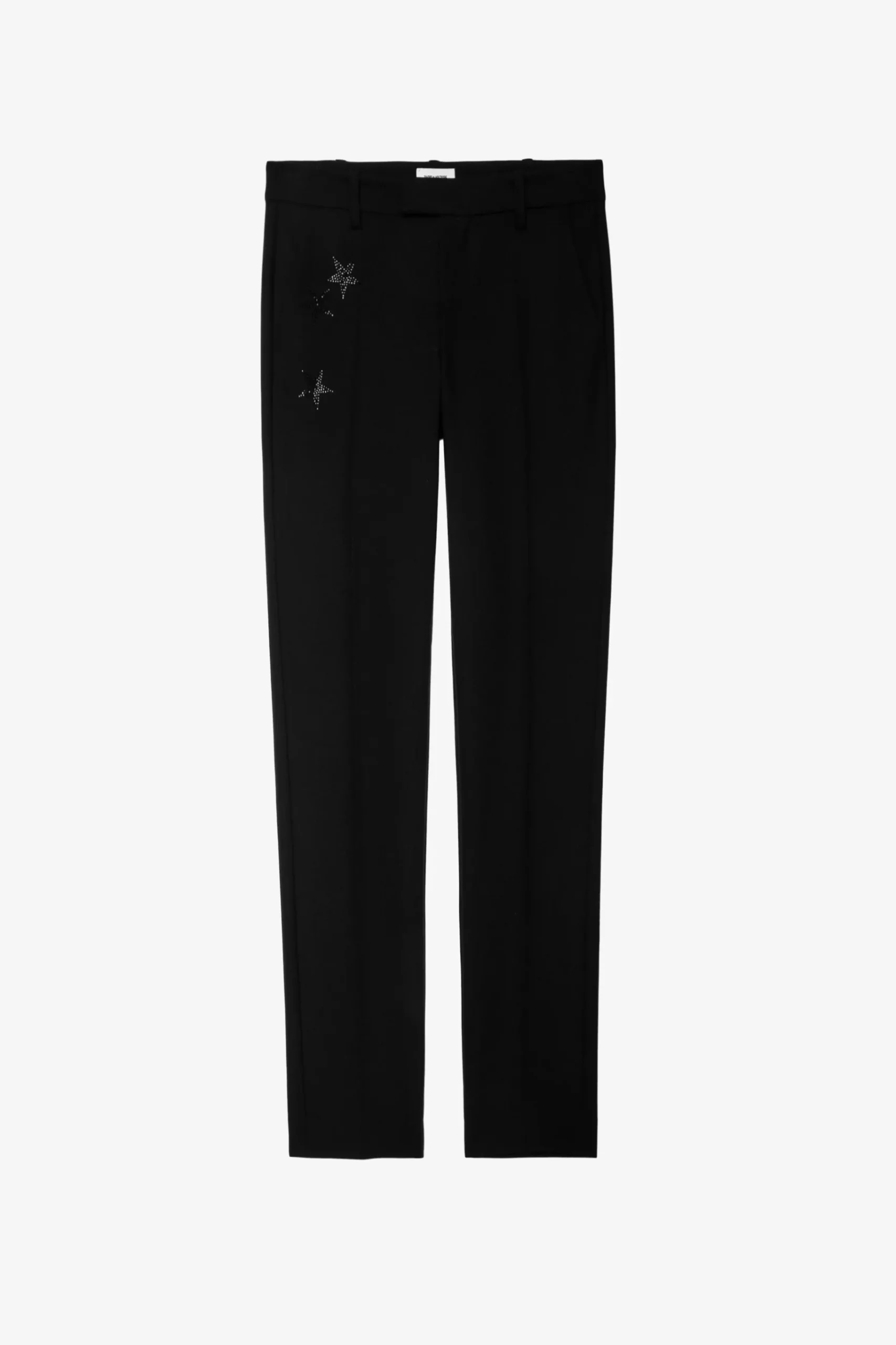 Costumes^Zadig & Voltaire Pantalon Etoile Strass Prune