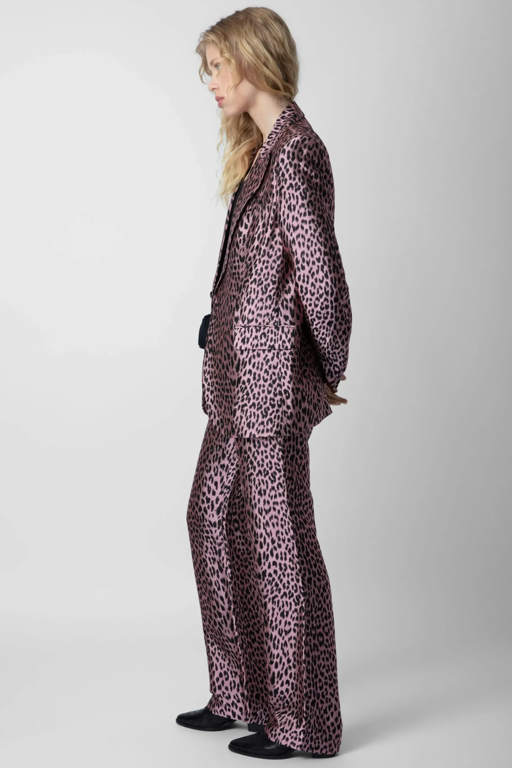 Costumes^Zadig & Voltaire Pantalon Jacquard Leopard Pomy