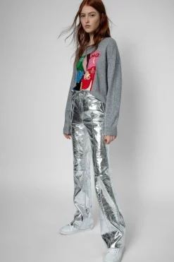 Pantalons Et Shorts^Zadig & Voltaire Pantalon Poete En Cuir