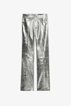 Pantalons Et Shorts^Zadig & Voltaire Pantalon Poete En Cuir