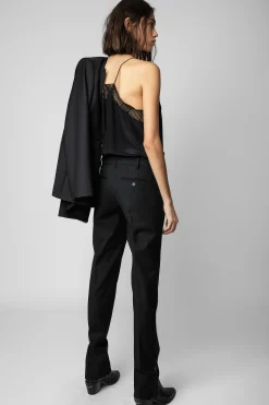 Costumes^Zadig & Voltaire Pantalon Prune