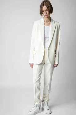 Costumes^Zadig & Voltaire Pantalon Prune