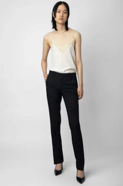 Costumes^Zadig & Voltaire Pantalon Prune