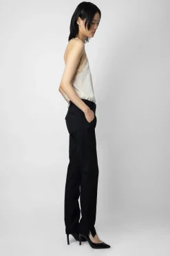 Costumes^Zadig & Voltaire Pantalon Prune