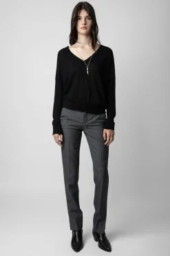 Costumes^Zadig & Voltaire Pantalon Prune