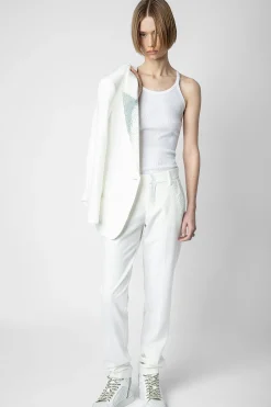 Costumes^Zadig & Voltaire Pantalon Prune