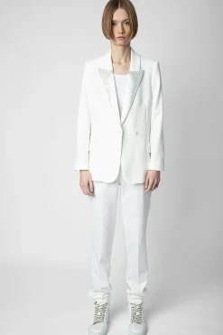 Costumes^Zadig & Voltaire Pantalon Prune