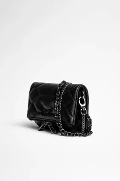 Mini-Sacs^Zadig & Voltaire Pochette En Cuir Matelasse Rock Nano